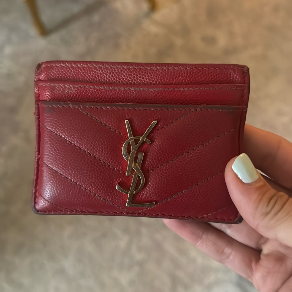 YSL credits card holder 2019